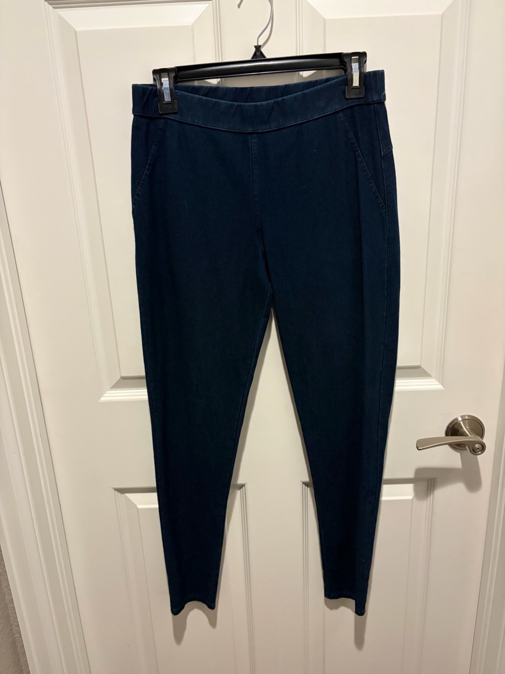 Nordstrom Dark Navy Pull-On Slim Leggings